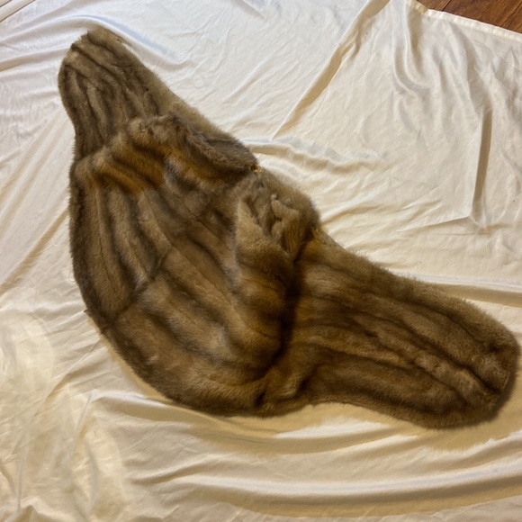 kay anos furs | Jackets & Coats | Vintage Fur Stole Shawl Kay Anos Furs